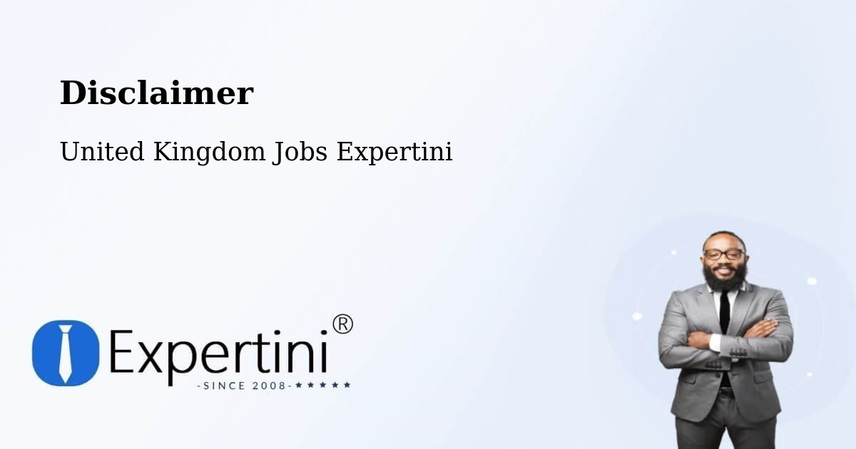 Disclaimer – Thatcham - United Kingdom Jobs Expertini