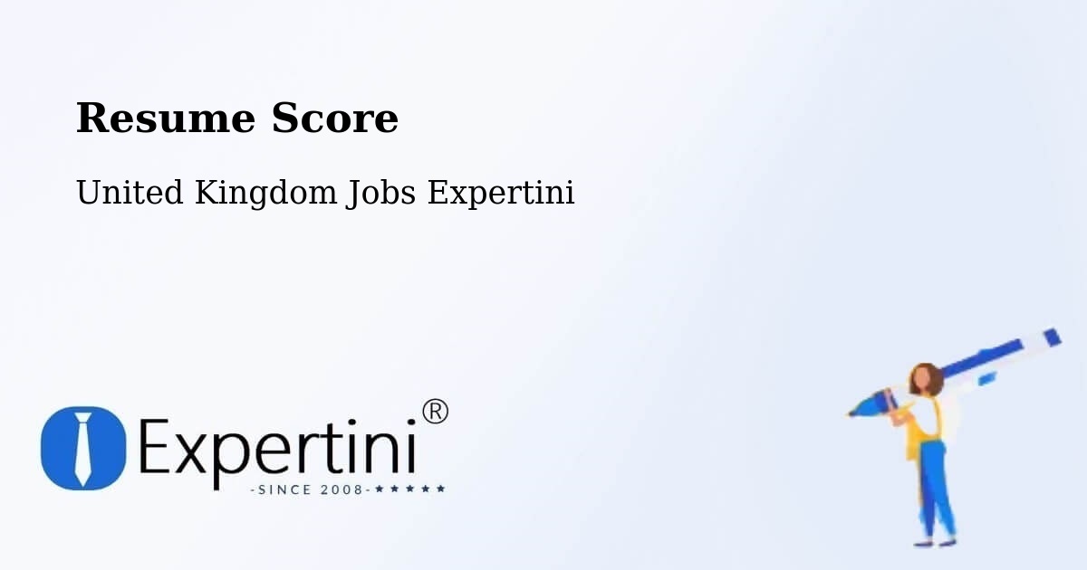 Resume Score & Job Description Match Tool – Thatcham - United Kingdom Jobs Expertini